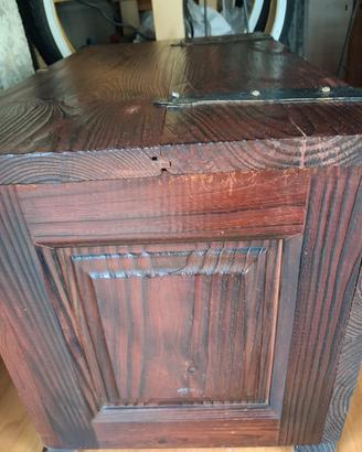 bauletto in legno massiccio