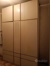 armadio bianco laccato 