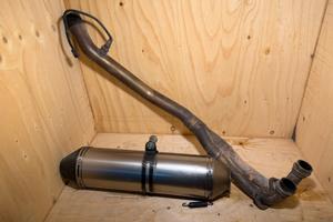 Scarico Leovince marmitta Tmax 500