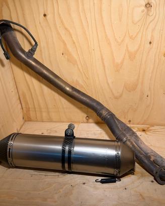 Scarico Leovince marmitta Tmax 500