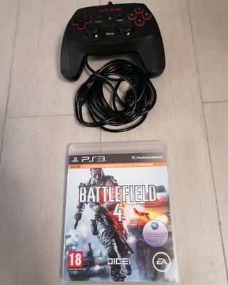 lotto Playstation 3 controller + Battlefield 4