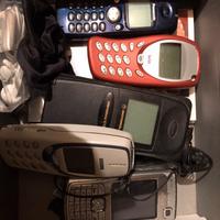 Lotto  vintage nokia n70 motorola 8700 panasonic