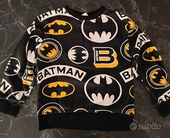 Felpa bambino Batman 6/7 anni