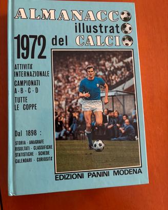 ALMANACCO CALCIO PANINI 1972
