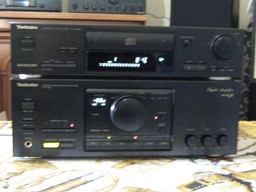 AMPLIFICATORE E LETTORE CD TECHNICS