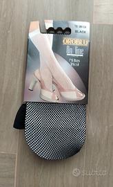 Gambaletti OROBLU in microrete.Neri, taglia unica