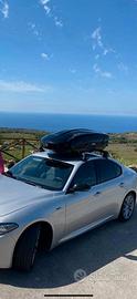 Barre e Box tetto Thule full black, Giulia Stelvio