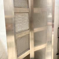 Cappa a parete Acciaio Inox