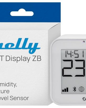  BLU H&T Display ZB Bianco - Sensore Smart Tempera
