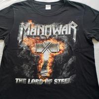 Manowar The Lord Of Steel T-shirt Size L
