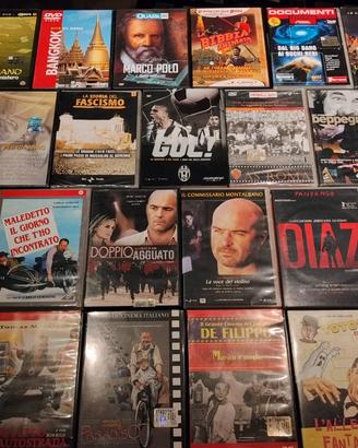 set 21 dvd Italiani cinema + documentari
