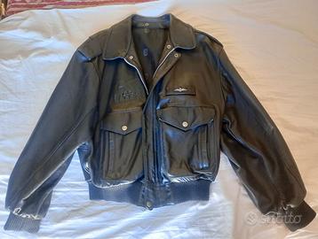 Giubbotto in pelle modello Marines