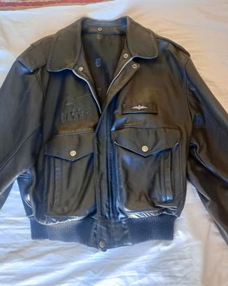 Giubbotto in pelle modello Marines