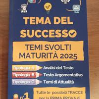 Libro Tema di successo Maturità 2025