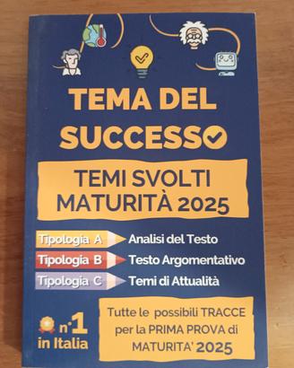 Libro Tema di successo Maturità 2025