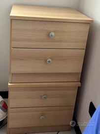 DIVANO LETTO + COMODINI (2posti)