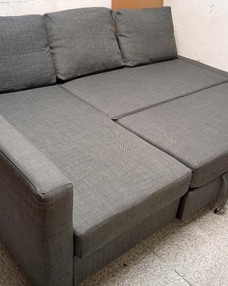 Divano letto matrimoniale con contenitore 