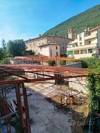 Scheletro in ferro per coperture giardini
