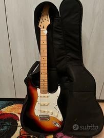 Chitarra elettrica con amplificatore