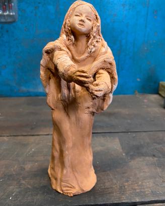 Statua in terracotta
