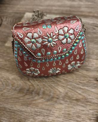 Juliet Dunn London borsa clutch gioiello vintage