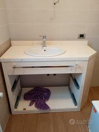 Mobile bagno con specchio 