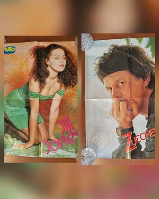 Poster Zucchero / Jill Jones (vintage anni 80)