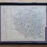 PIANTA CITTA' DI BOLOGNA - MAPPA