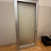 Porte alluminio e vetro
