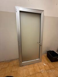 Porte alluminio e vetro