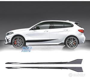 PROFILI LATERALI BMW F40 19- LOOK 135I NERO OPACO