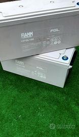2Batterie AGM Fiamm da 150 AH l'una 