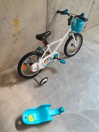 Bicicletta bambina Btwin 16" 
