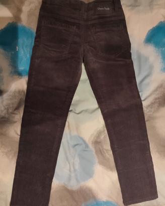 pantaloni velluto bambino 10 anni 