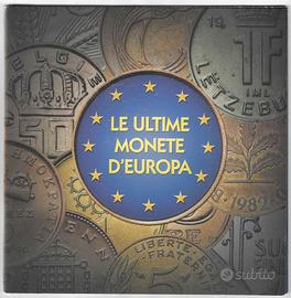 Le Ultime Monete d'Europa - Folder Bolaffi complet