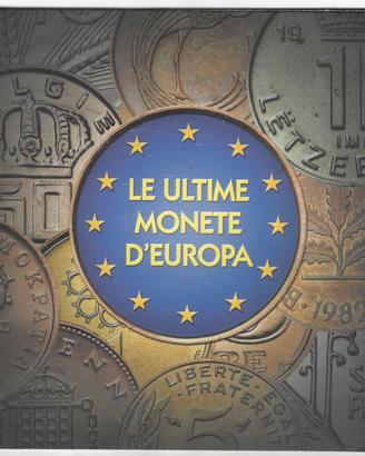 Le Ultime Monete d'Europa - Folder Bolaffi complet