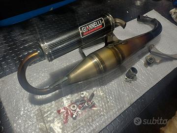 Scarico Giannelli shot v 4 piaggio