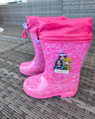 Stivali da pioggia Rainbow High fucsia 24/25