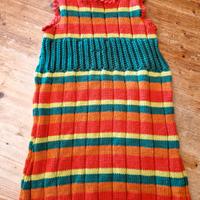 Vestito bambina vintage fatto a mano