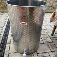 Botte per vino in acciaio inox - 300 Lt