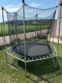 Trampolino da giardino