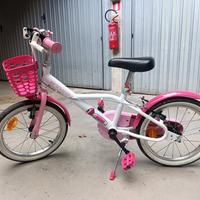Bicicletta bambina 16" praticamente NUOVA