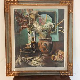 quadro natura morta vintage