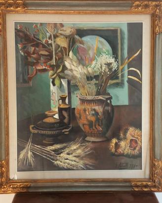 quadro natura morta vintage
