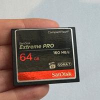 Sandisk Extreme Pro 64 gb 160 Mb/s