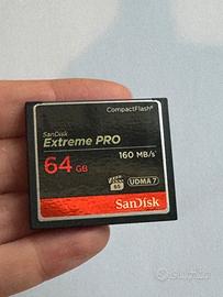 Sandisk Extreme Pro 64 gb 160 Mb/s