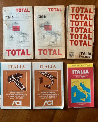 Cartine stradali Italia (e Svizzera)