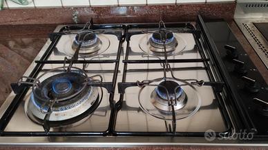 Piano cottura a gas da 60 cm da incasso