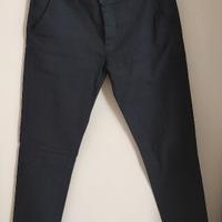 Pantaloni chino uomo neri