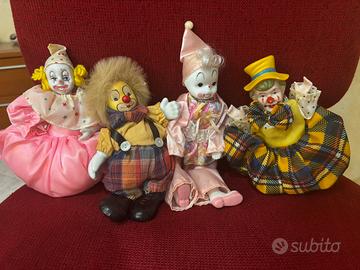 pupazzetti di clown